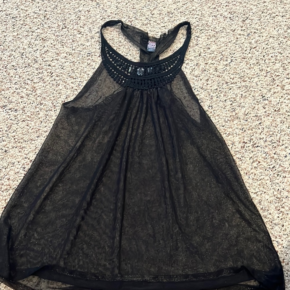 Vintage sheet free people tank
